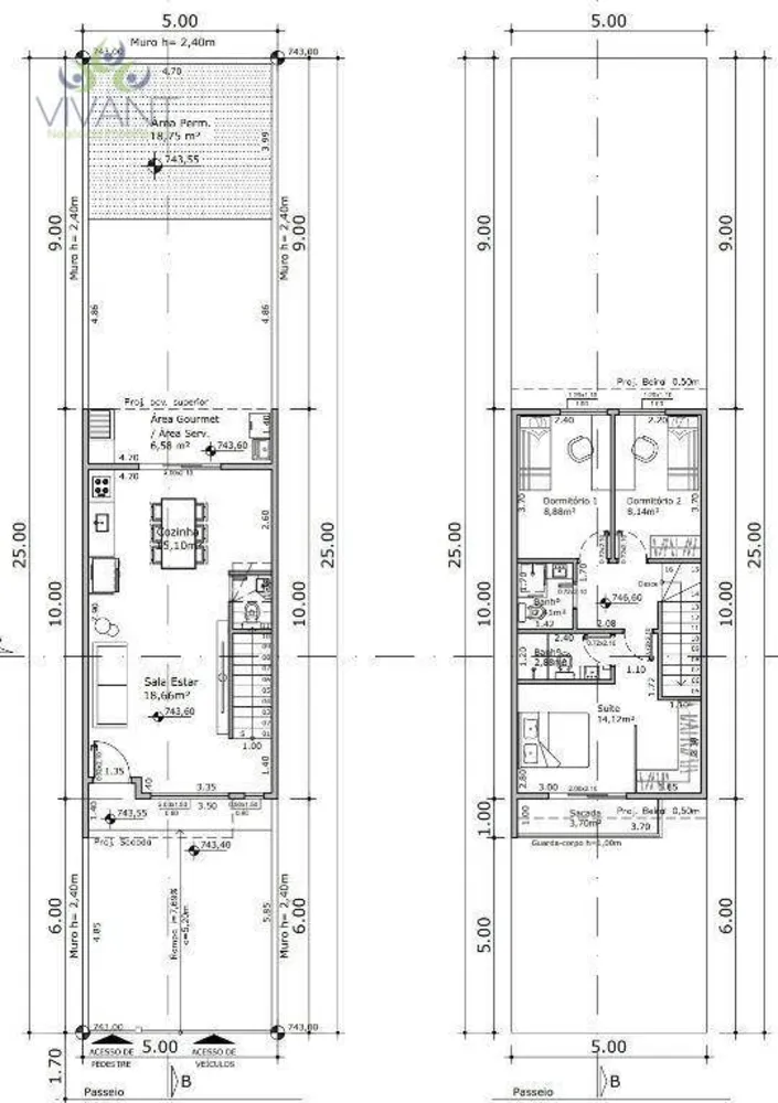 Sobrado, 3 quartos, 100 m² - Foto 8