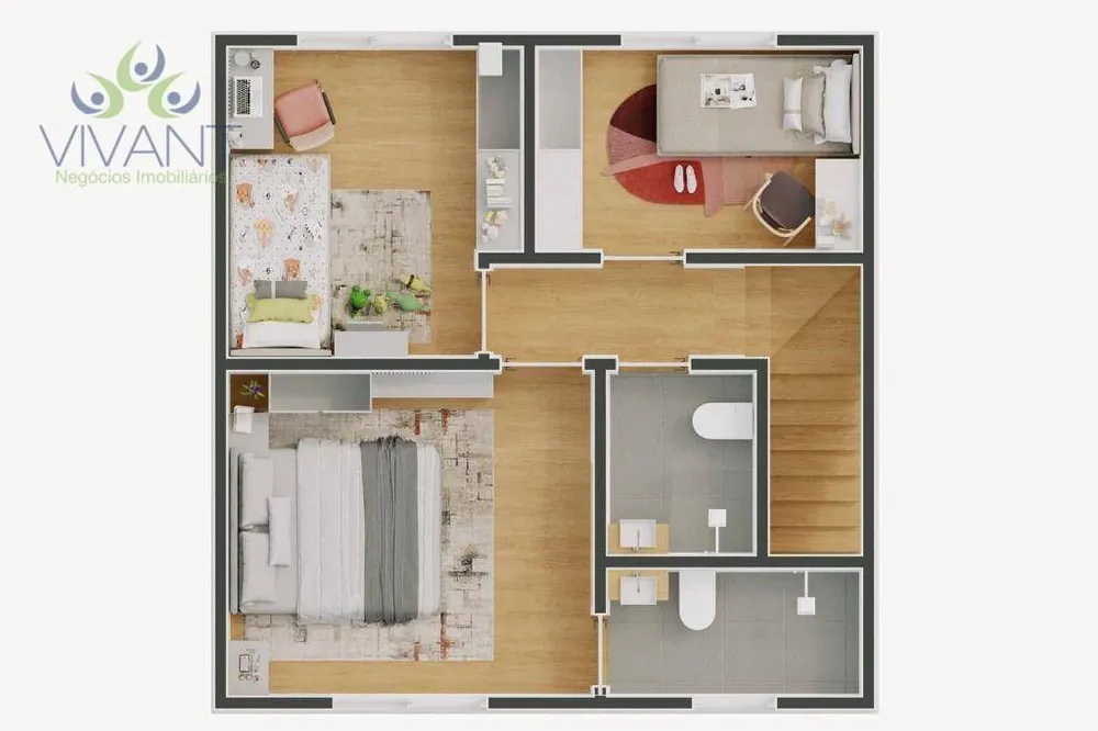 Sobrado, 3 quartos, 205 m² - Foto 8