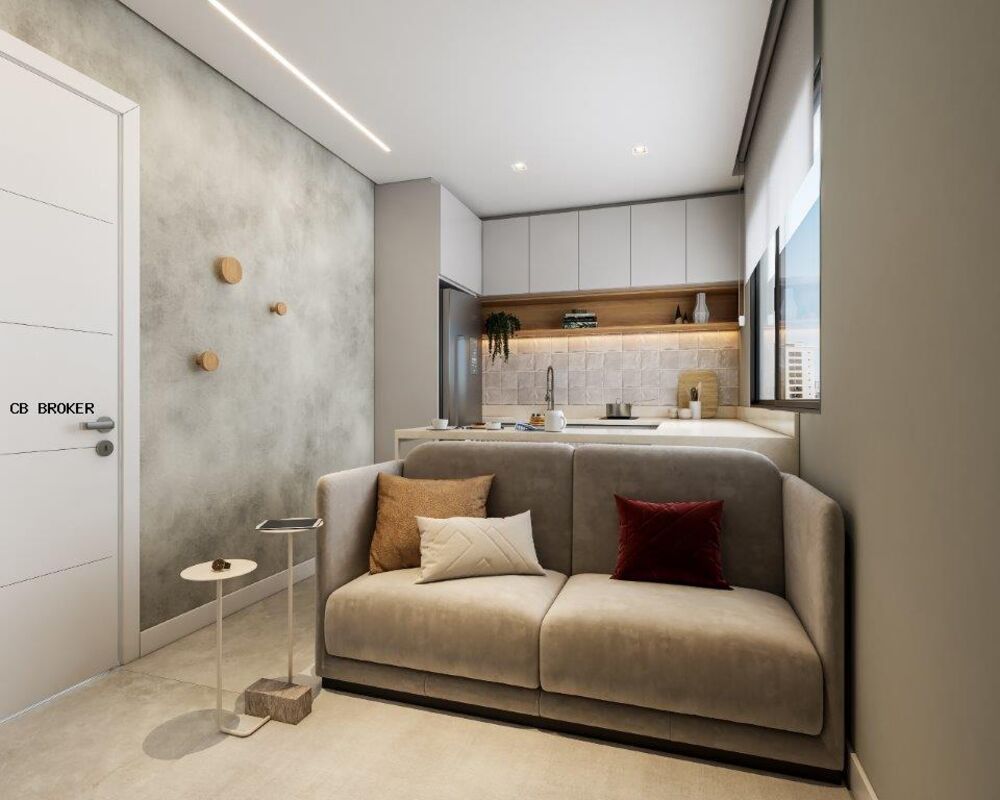 Kitnet-Studio, 21 m² - Foto 1