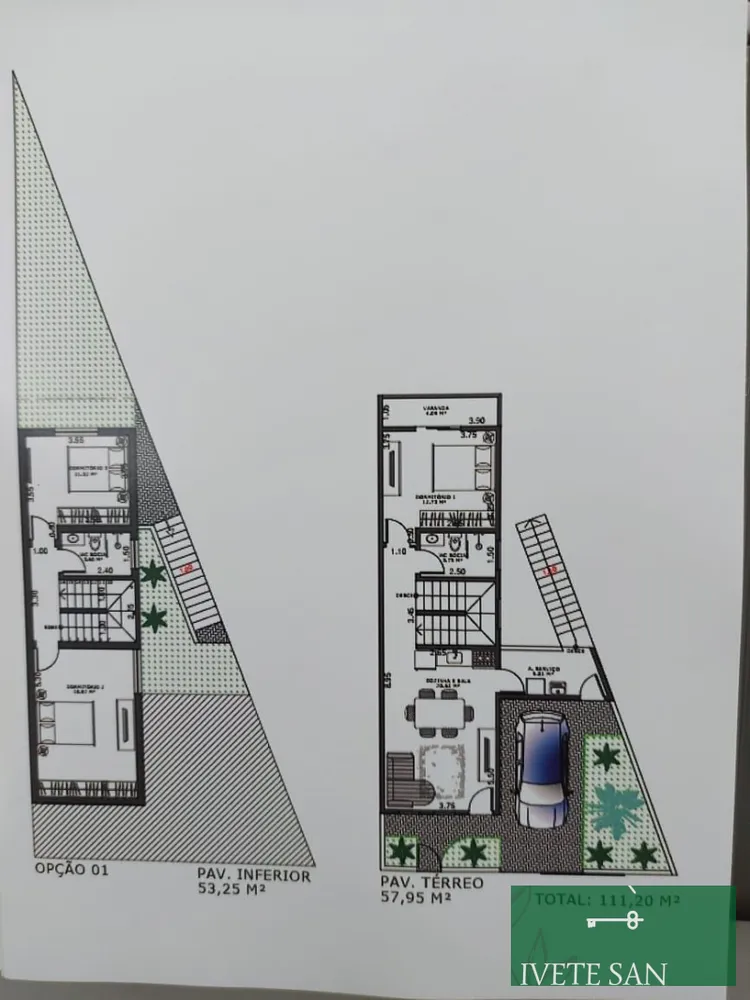 Casa, 3 quartos, 117 m² - Foto 2