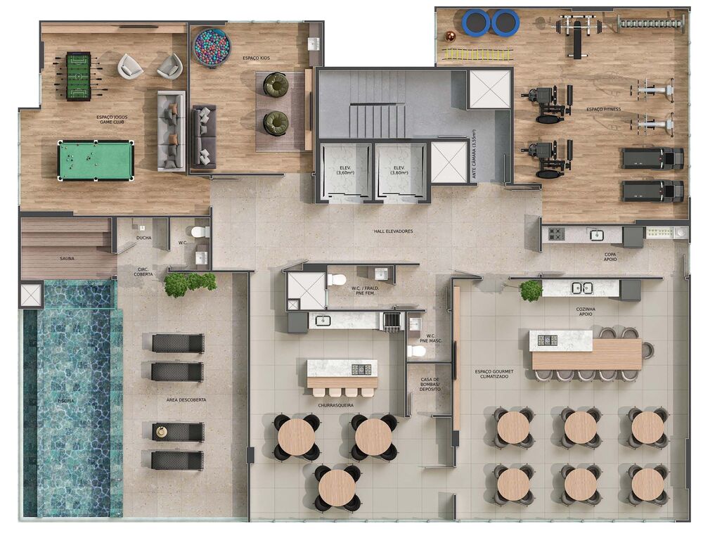 Apartamento, 2 quartos, 72 m² - Foto 2