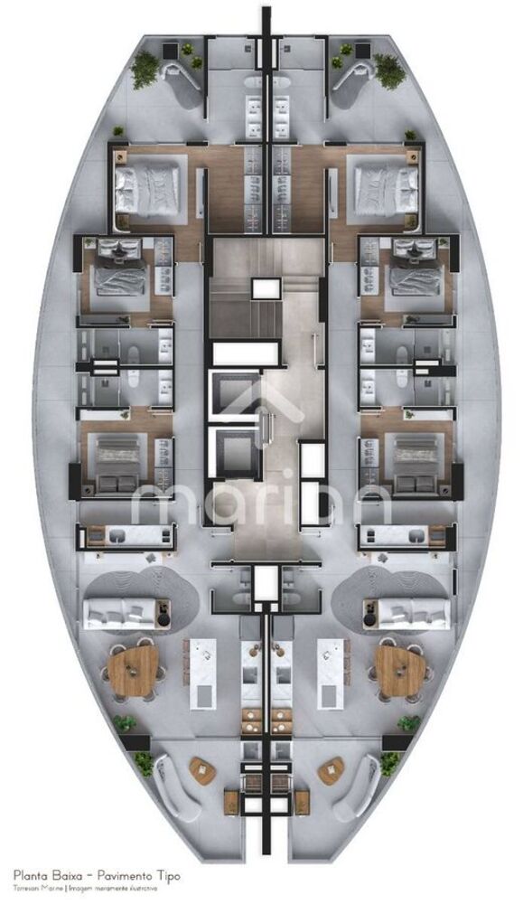 Apartamento, 3 quartos, 169 m² - Foto 5