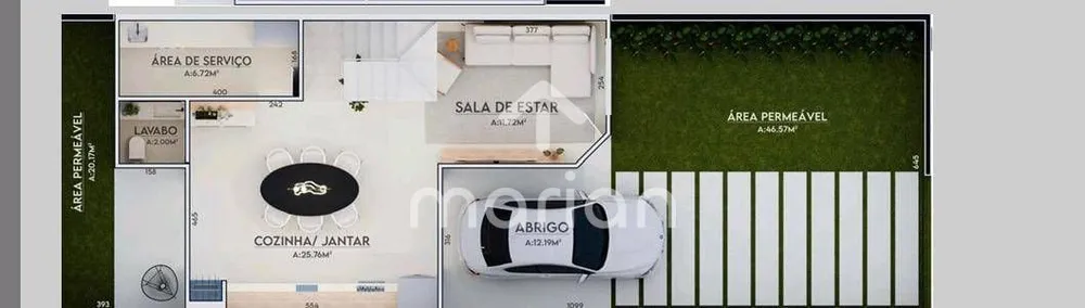 Sobrado, 3 quartos, 136 m² - Foto 8