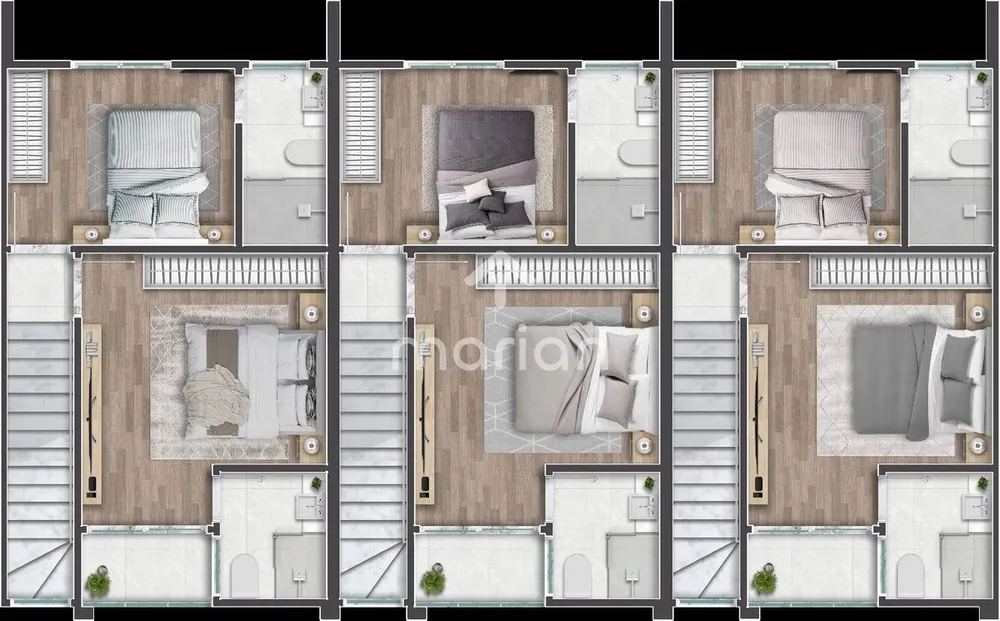Sobrado, 2 quartos, 82 m² - Foto 7