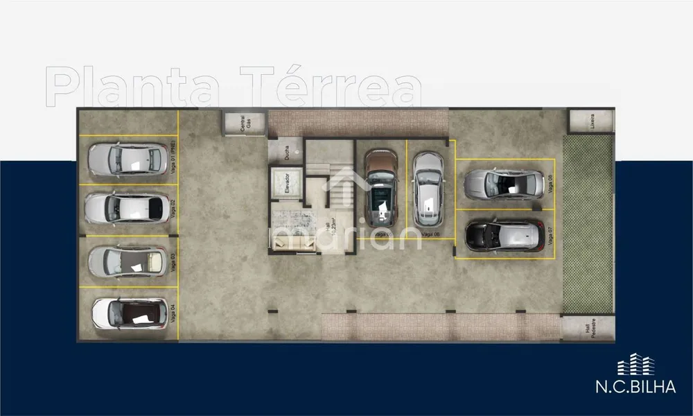 Apartamento, 2 quartos, 51 m² - Foto 2