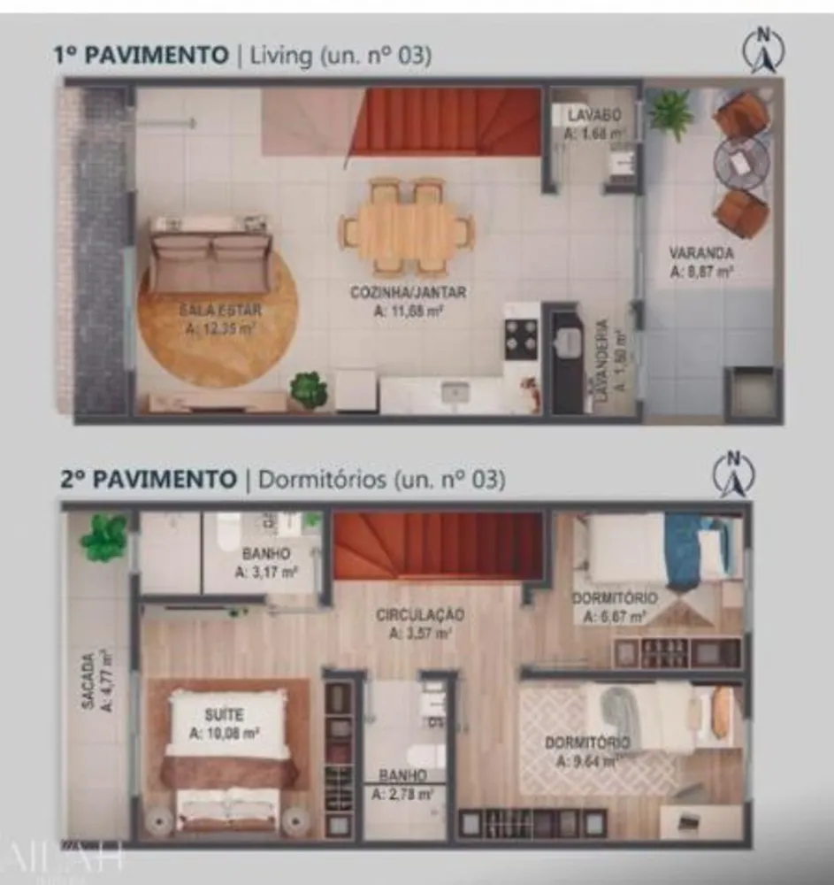 Casa, 3 quartos, 85 m² - Foto 1