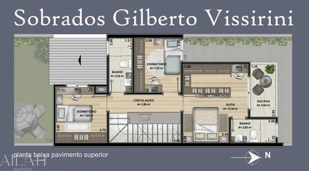 Casa, 3 quartos, 118 m² - Foto 3