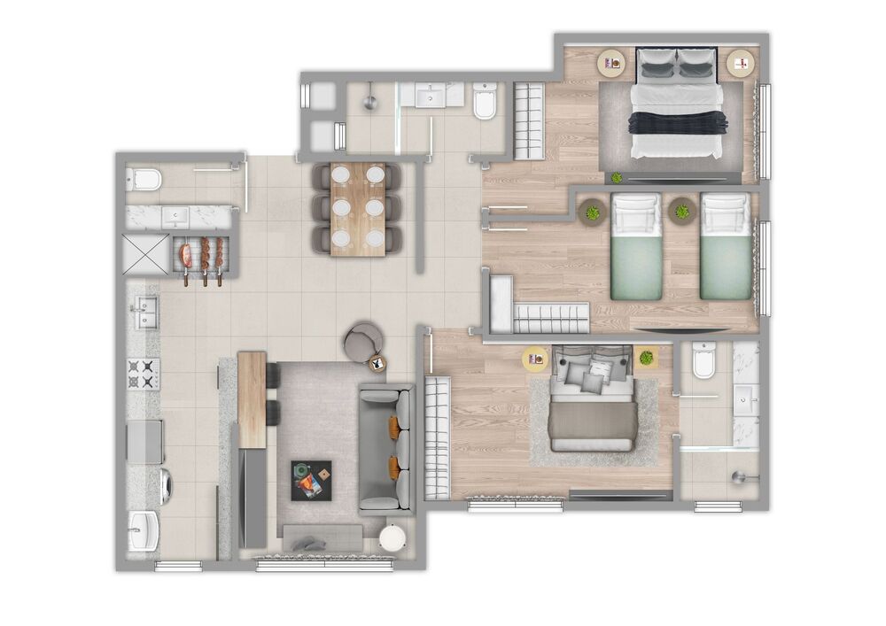 Apartamento à venda com 1 quarto, 50m² - Foto 32