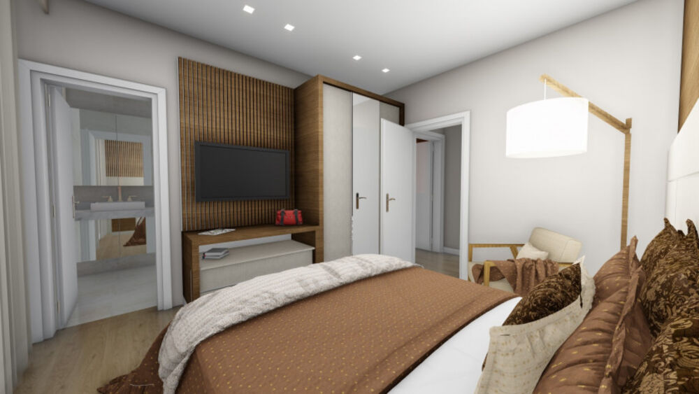 Apartamento à venda com 1 quarto, 58m² - Foto 5