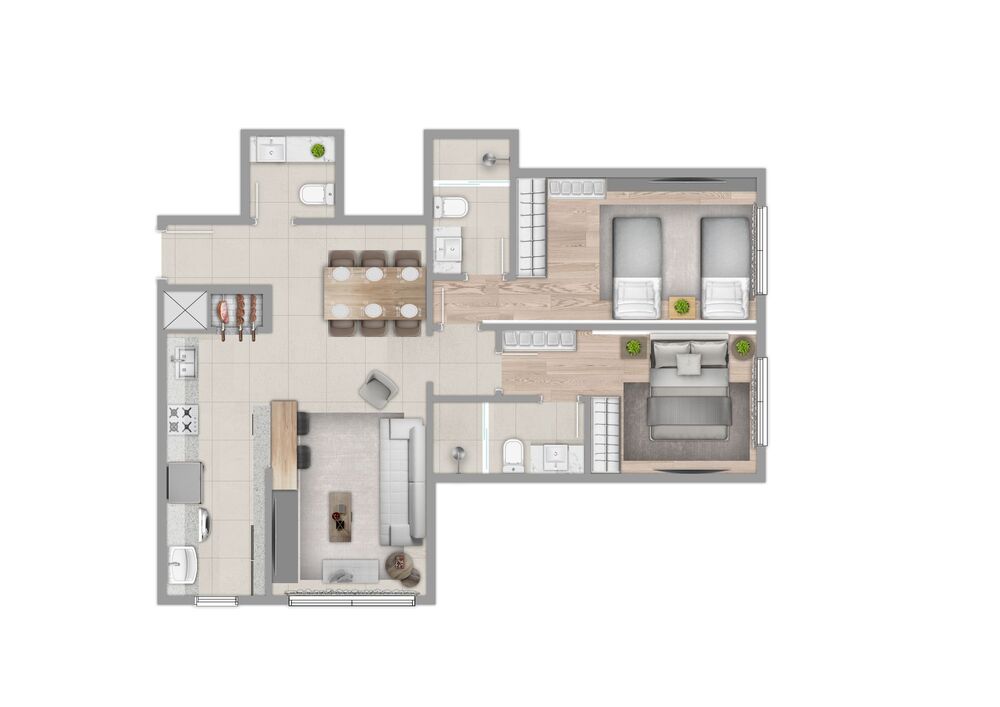 Apartamento à venda com 3 quartos, 82m² - Foto 26