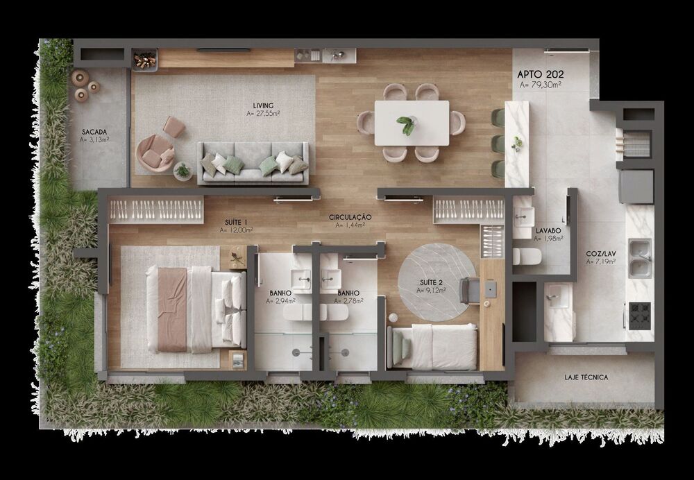 Apartamento à venda com 1 quarto, 79m² - Foto 42