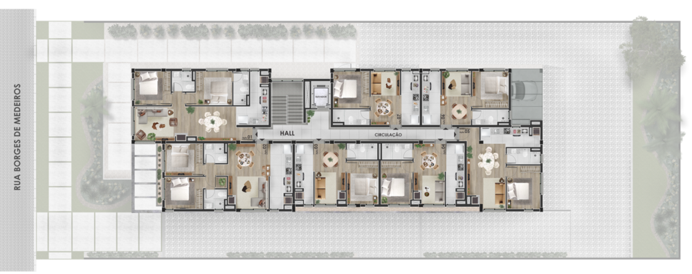 Apartamento à venda com 1 quarto, 39m² - Foto 16