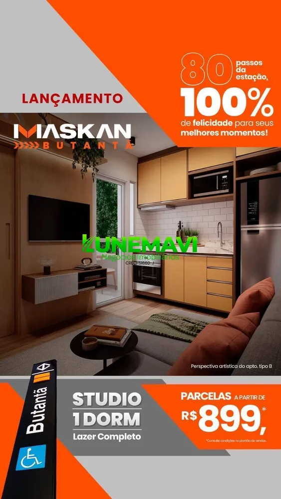 Apartamento, 2 quartos, 31 m² - Foto 2