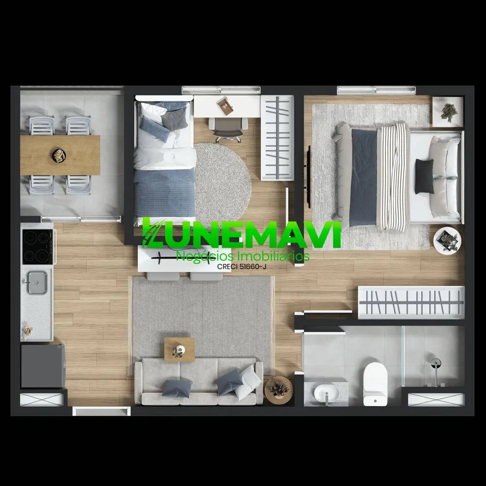 Apartamento, 2 quartos - Foto 5