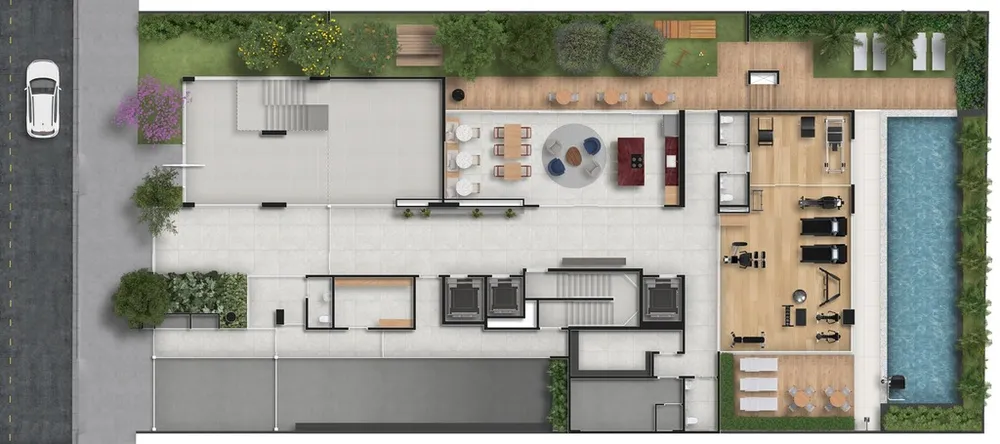 Apartamento, 1 quarto, 33 m² - Foto 2