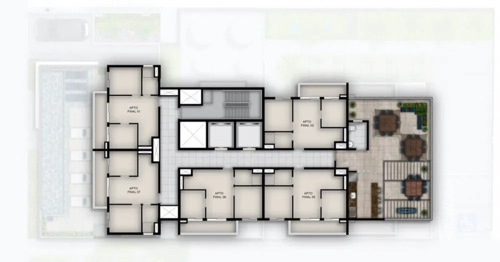 Apartamento, 2 quartos, 38 m² - Foto 7