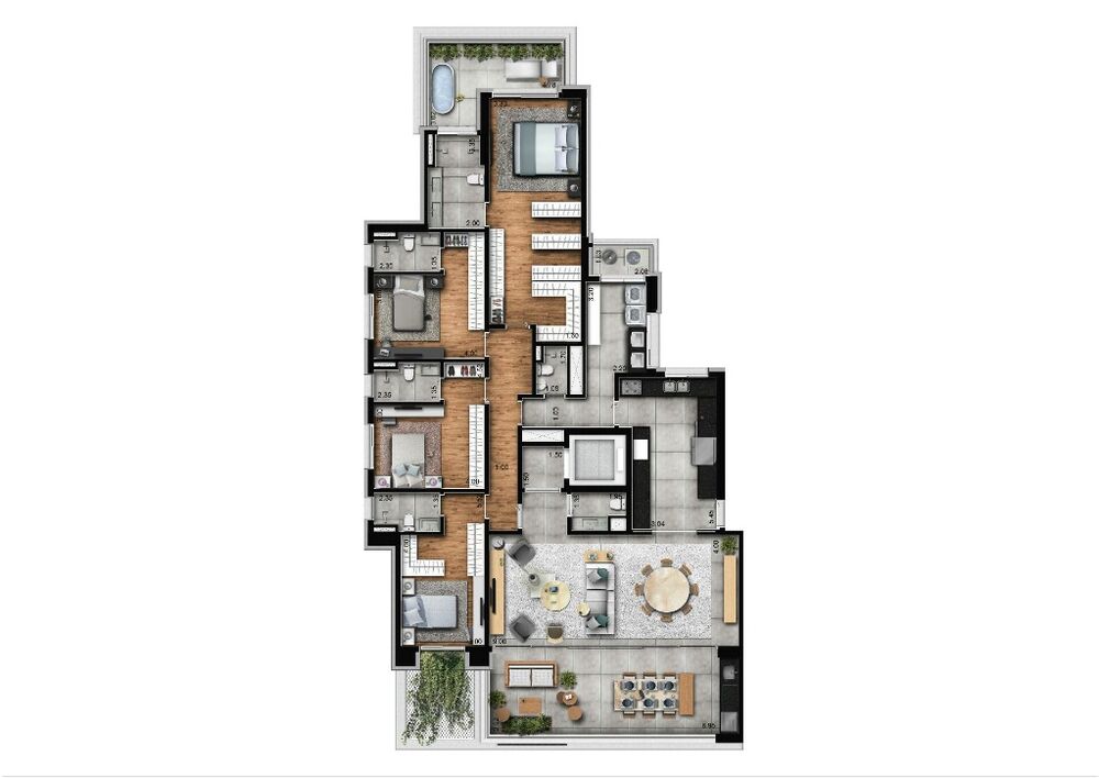 Apartamento, 4 quartos, 393 m² - Foto 11