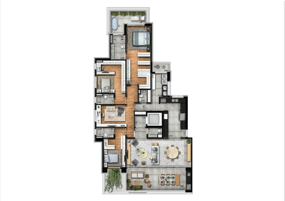 Apartamento, 4 quartos, 393 m² - Foto 17