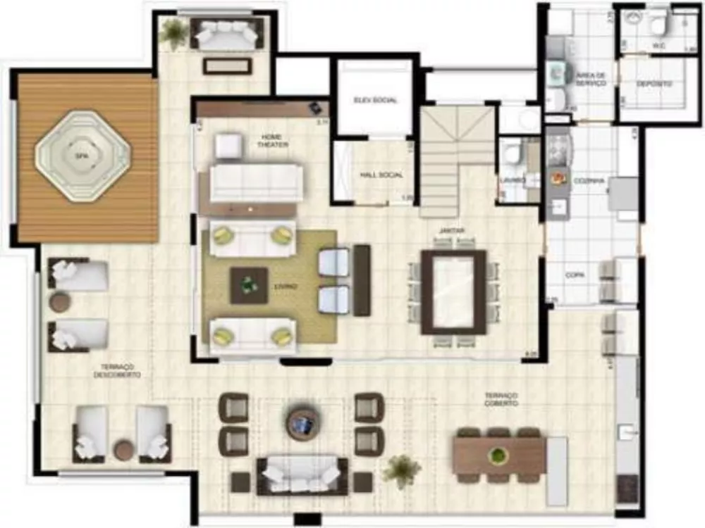 Apartamento à venda com 4 quartos, 184m² - Foto 2