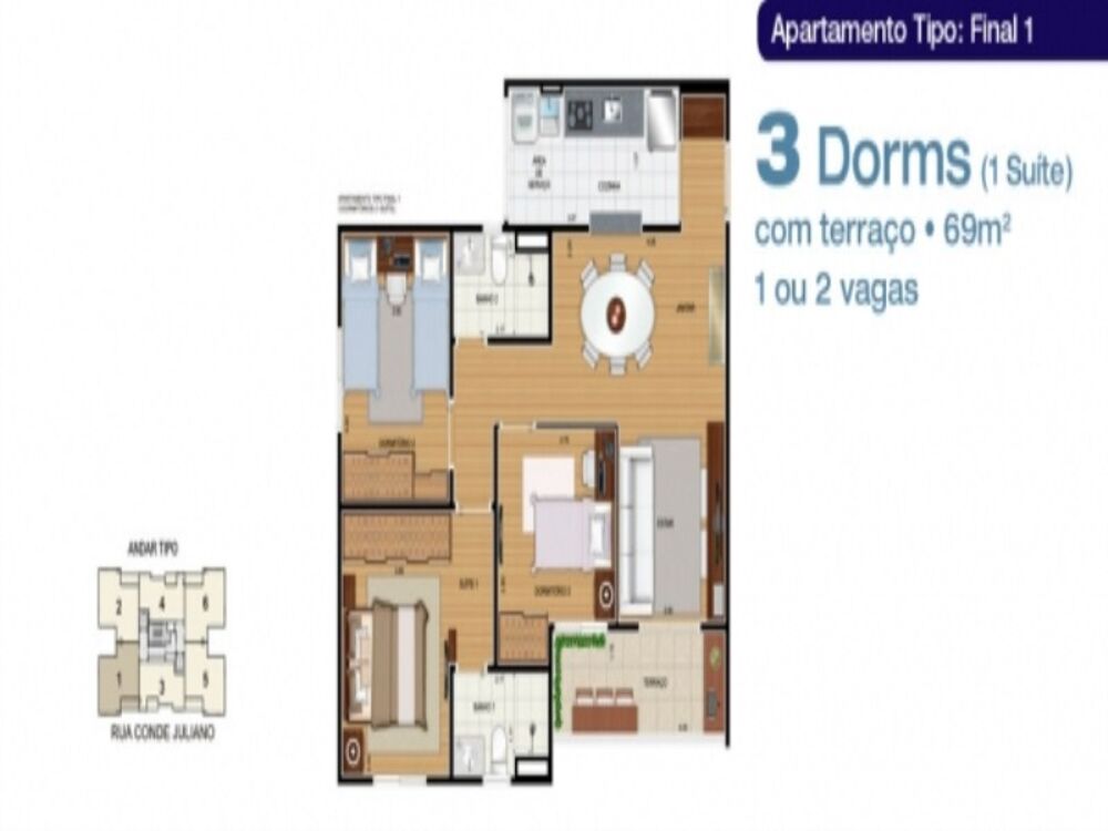 Apartamento, 2 quartos, 55 m² - Foto 17
