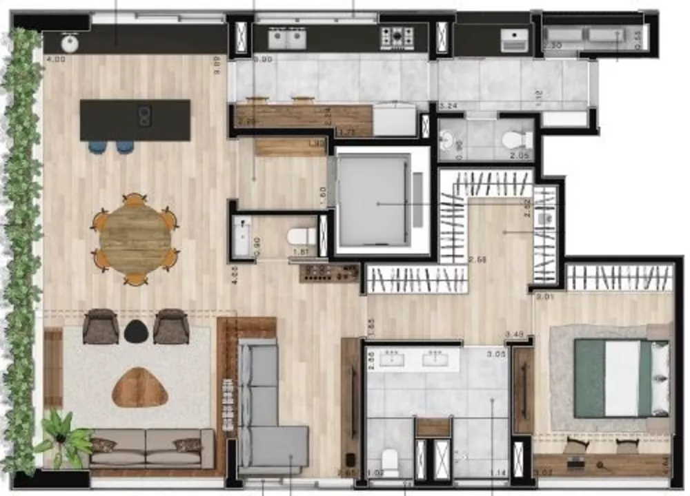 Apartamento, 2 quartos, 135 m² - Foto 18