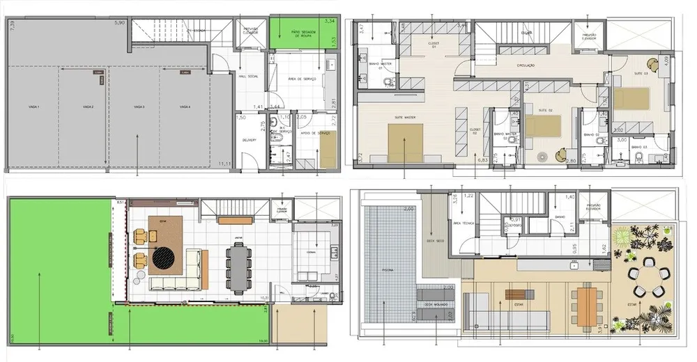 Casa de Condomínio, 3 quartos - Foto 3