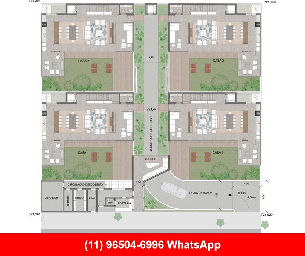 Casa de Condomínio, 4 quartos - Foto 4