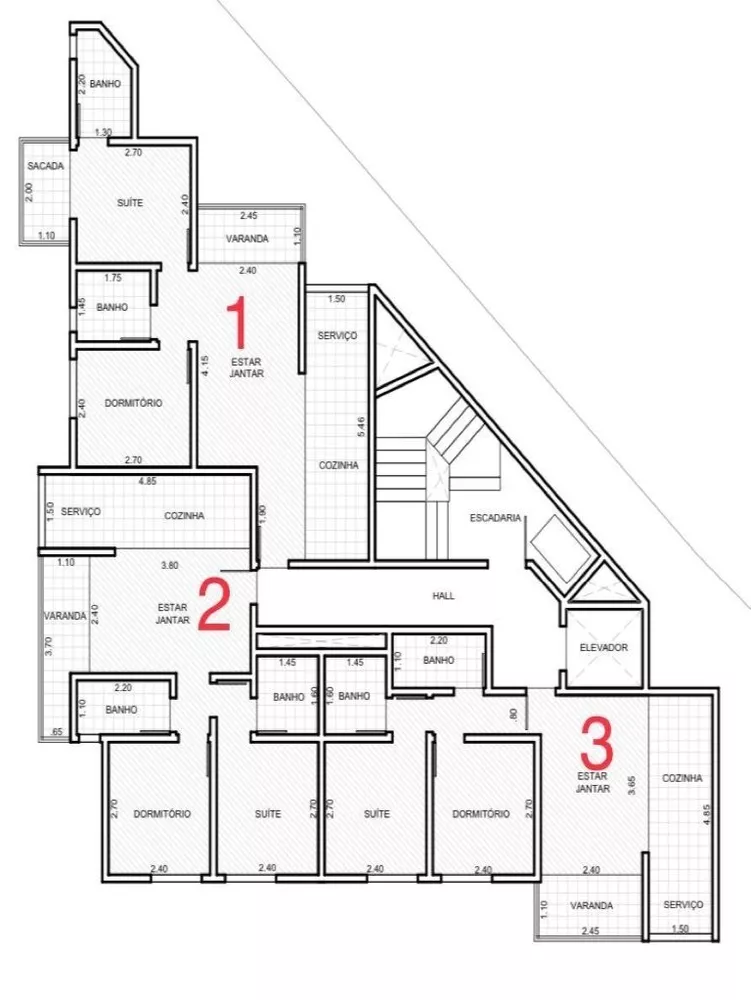 Apartamento à venda com 2 quartos, 52m² - Foto 1