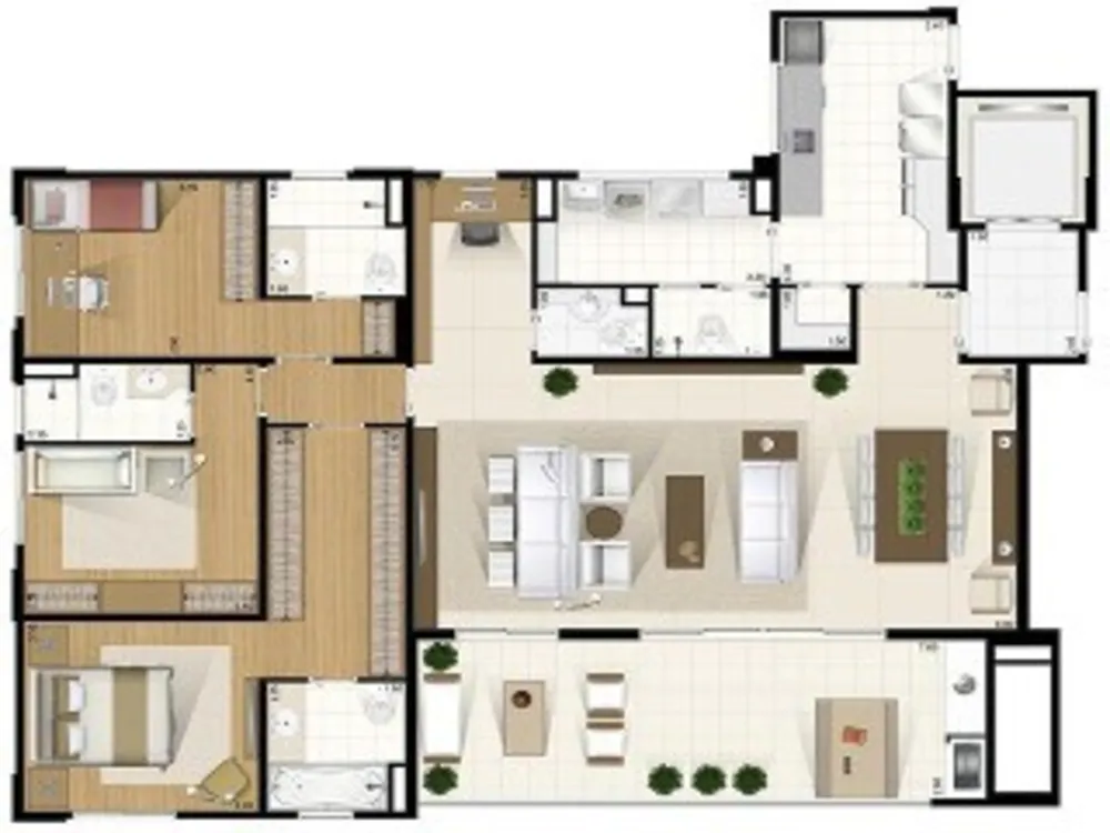 Apartamento, 3 quartos, 165 m² - Foto 5