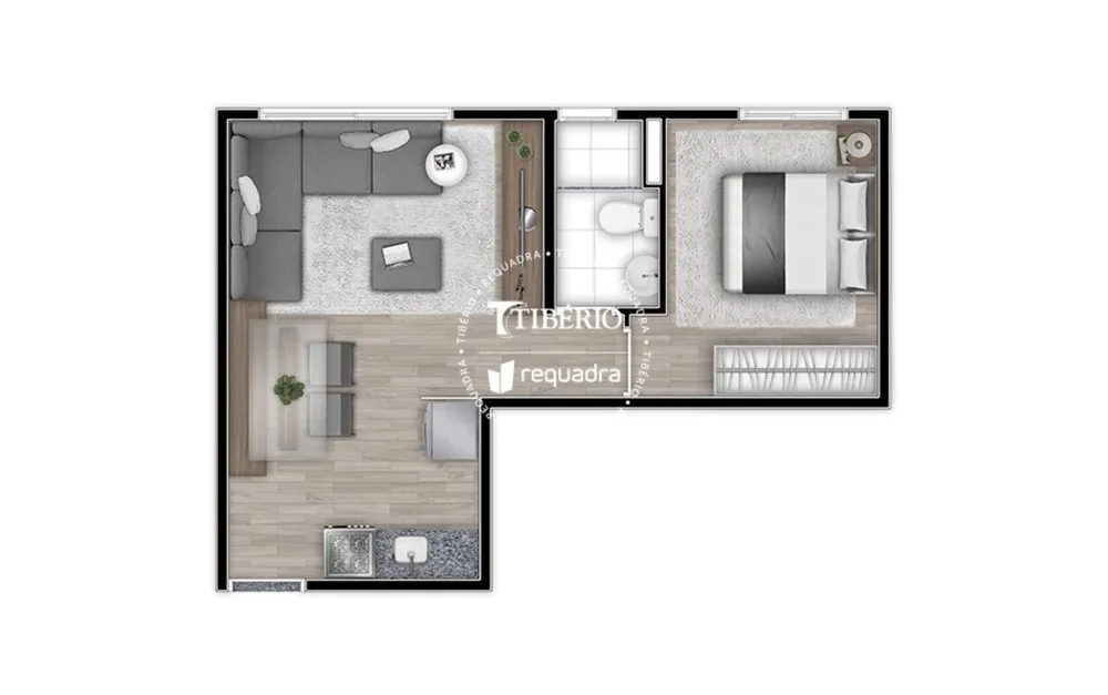 Apartamento, 1 quarto, 33 m² - Foto 8