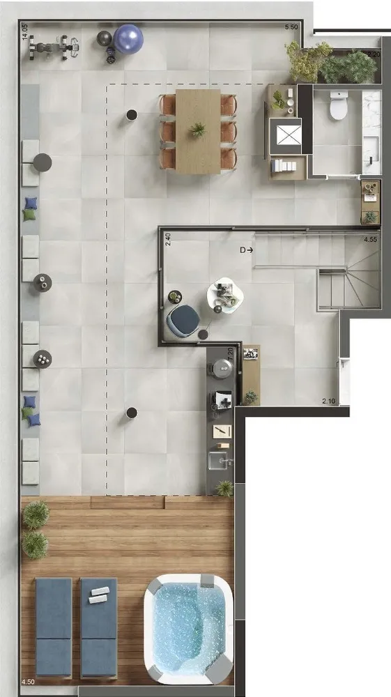 Apartamento, 2 quartos, 88 m² - Foto 4