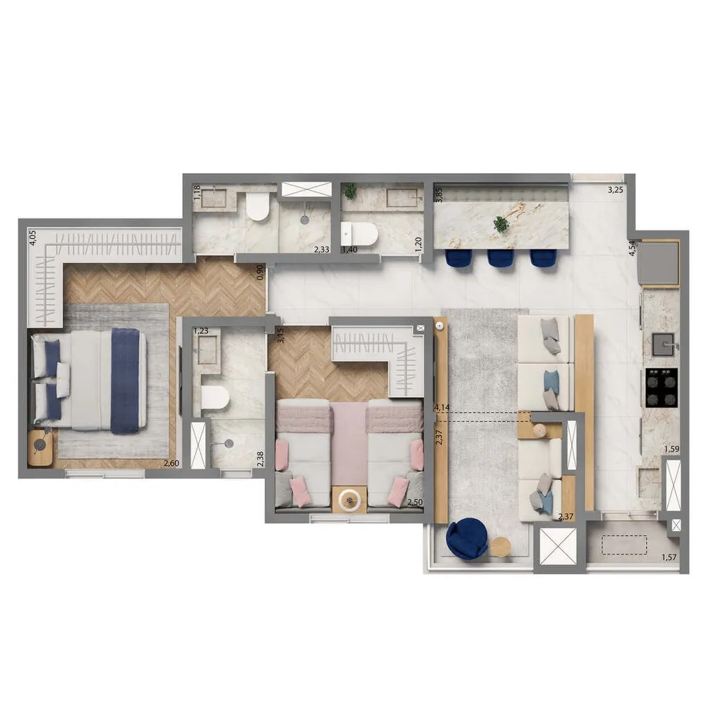 Apartamento, 3 quartos, 104 m² - Foto 32