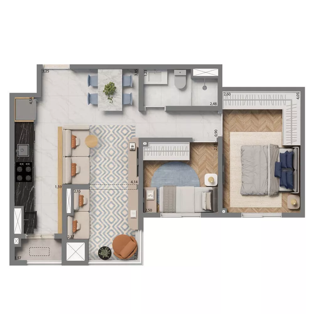 Apartamento, 3 quartos, 104 m² - Foto 19