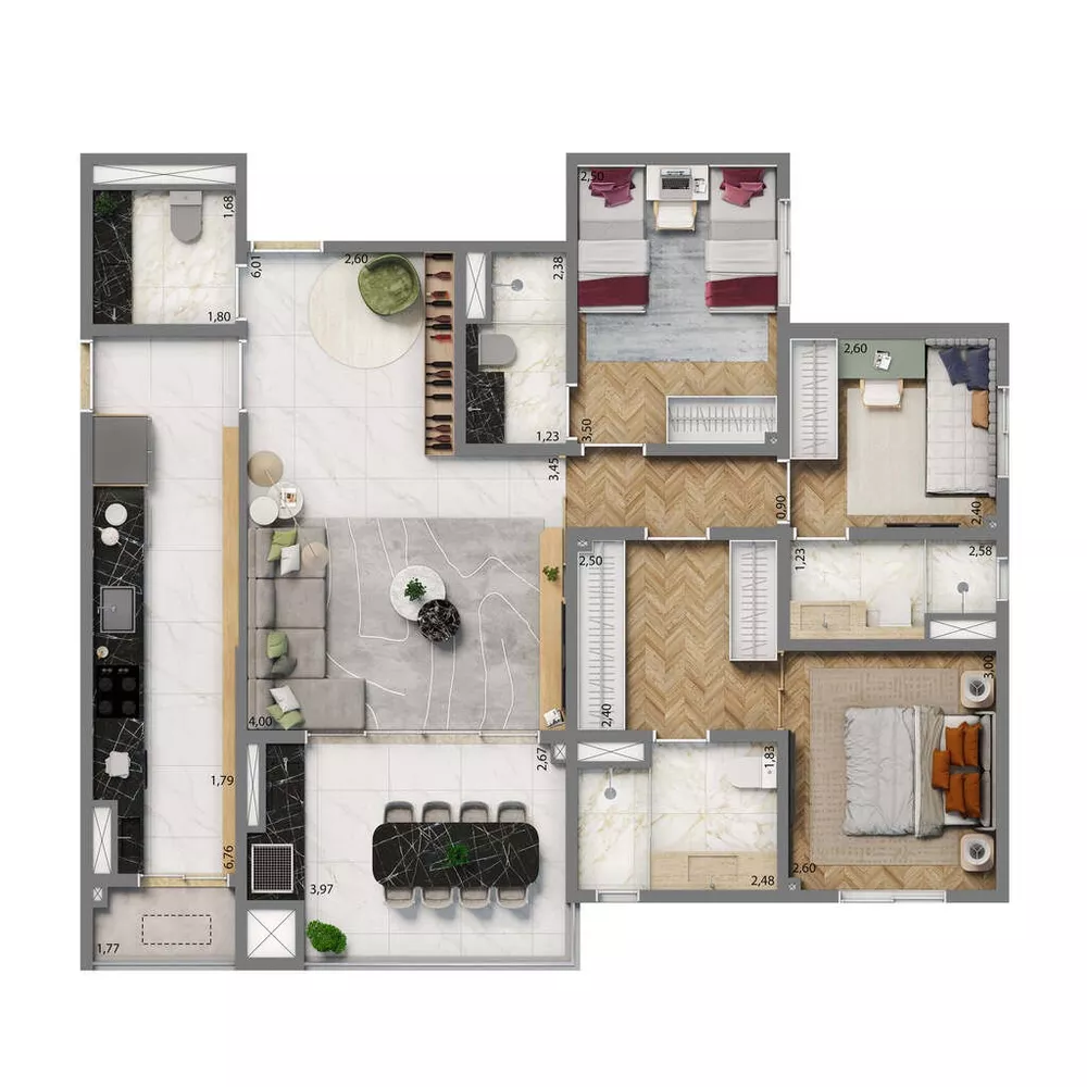 Apartamento, 3 quartos, 104 m² - Foto 25