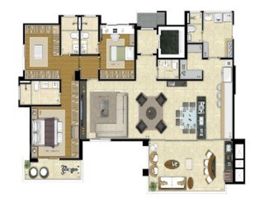 Apartamento, 3 quartos, 171 m² - Foto 12
