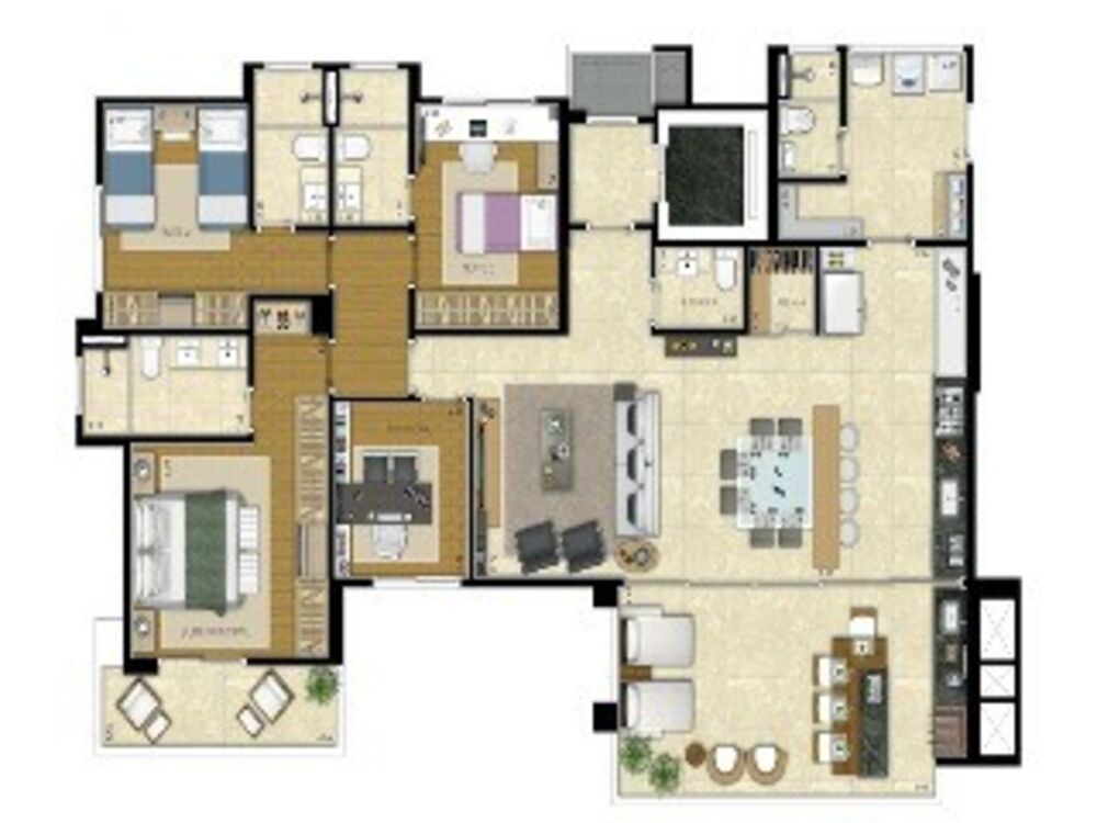 Apartamento, 3 quartos, 171 m² - Foto 11