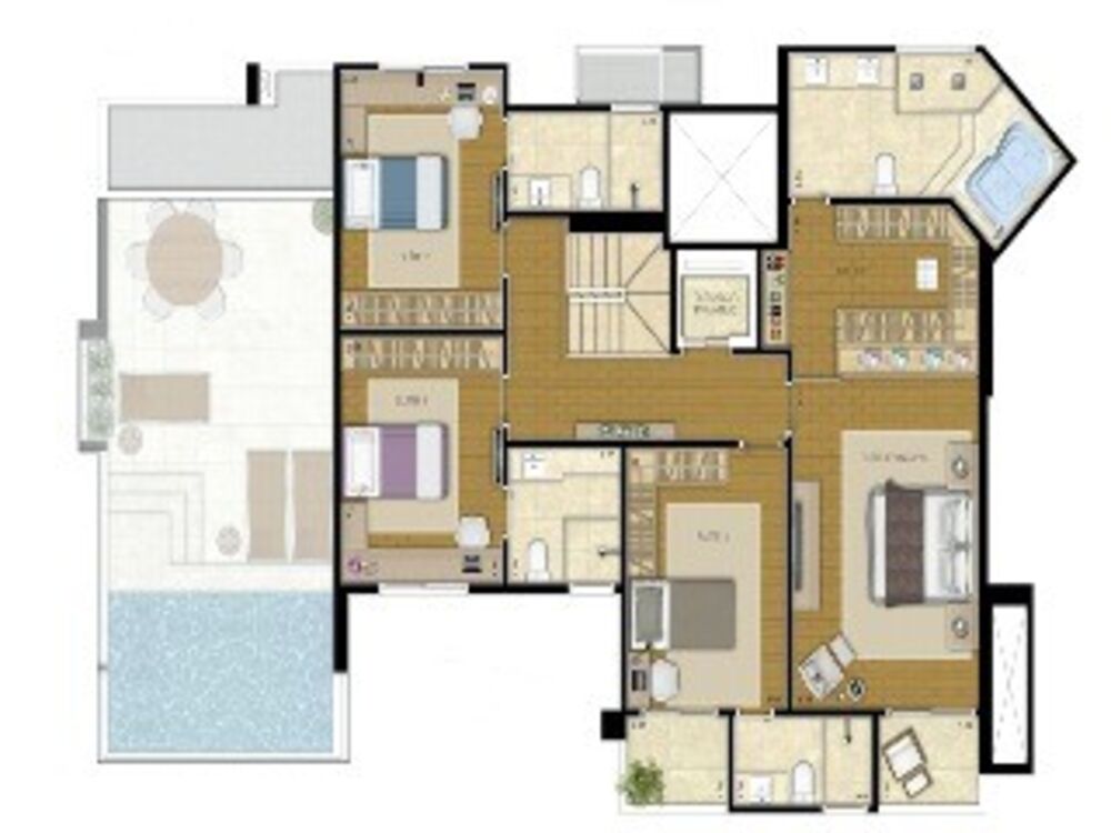 Apartamento, 3 quartos, 171 m² - Foto 3