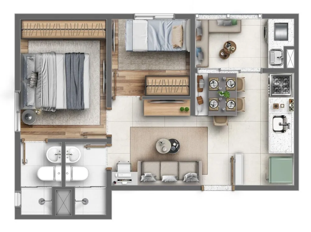 Apartamento, 2 quartos, 78 m² - Foto 5