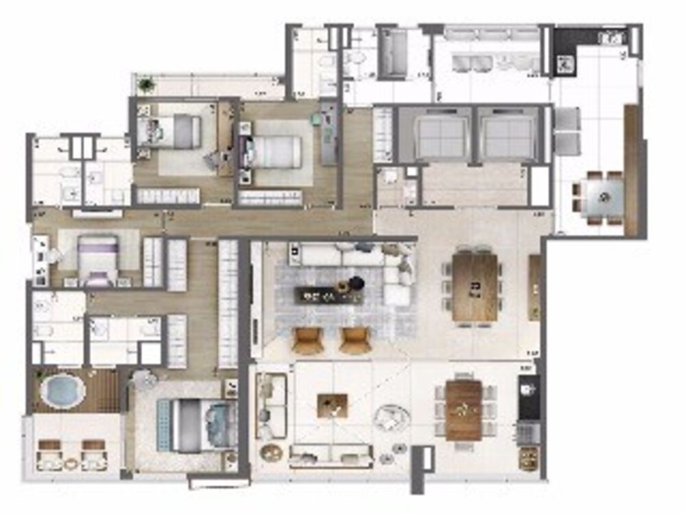 Apartamento, 4 quartos, 275 m² - Foto 19