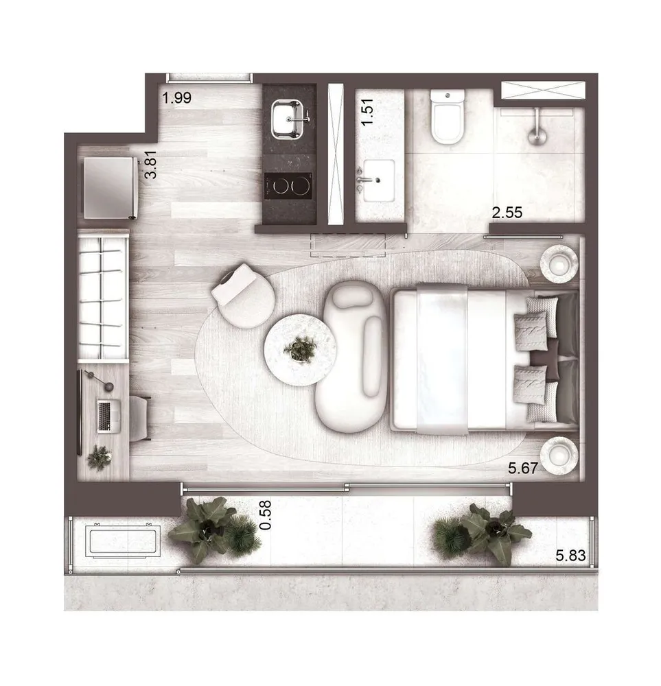 Apartamento, 2 quartos, 106 m² - Foto 4