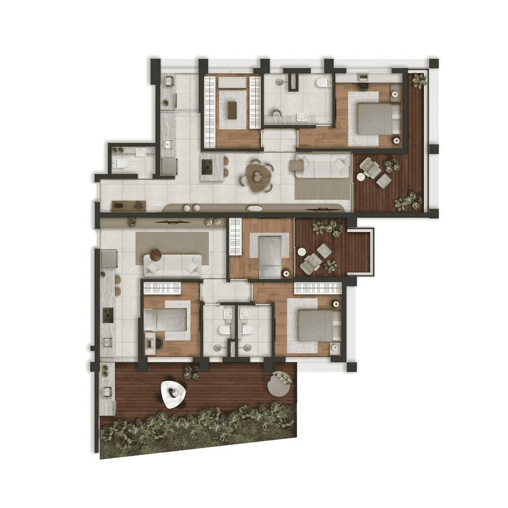 Apartamento, 2 quartos, 71 m² - Foto 1