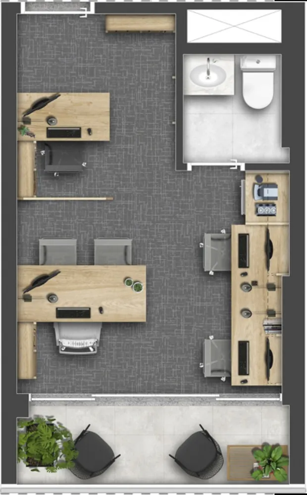 Sala-Conjunto, 21 m² - Foto 4