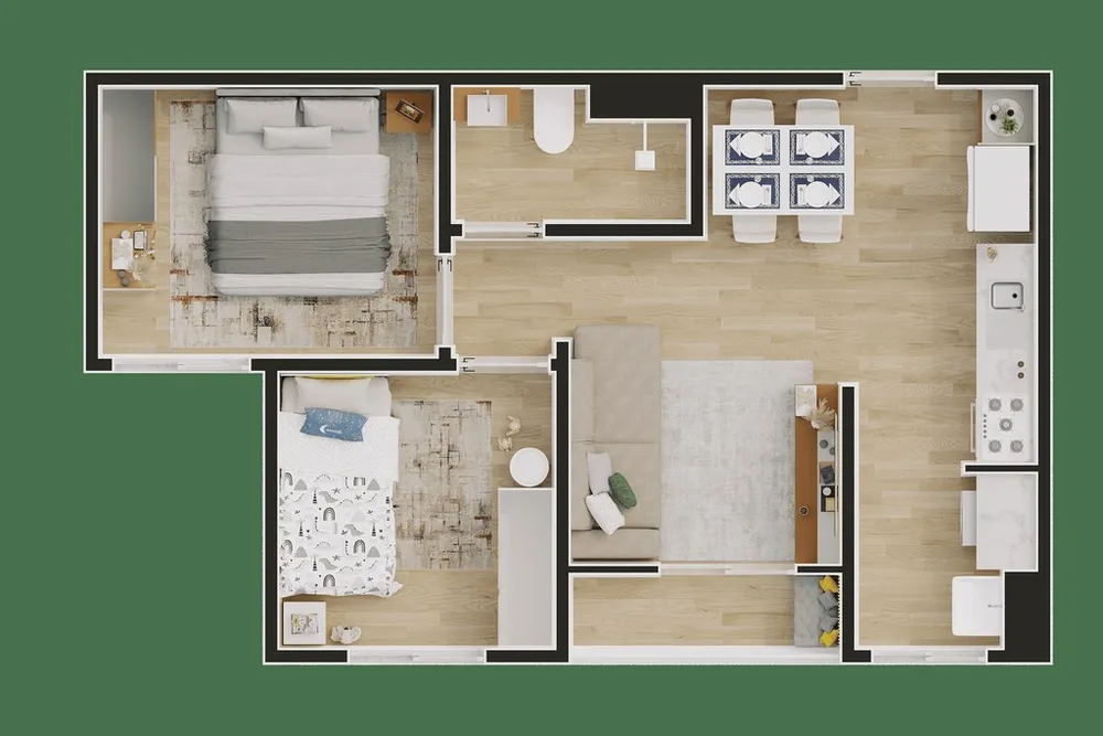 Apartamento, 2 quartos, 40 m² - Foto 8