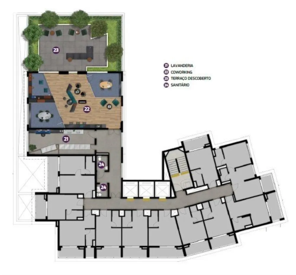 Apartamento, 2 quartos, 51 m² - Foto 1