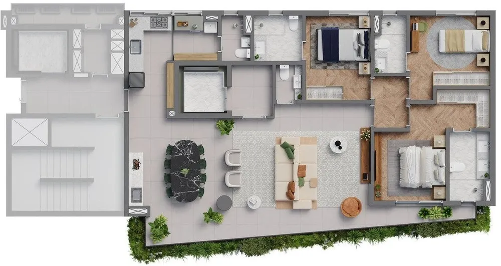 Apartamento, 4 quartos, 272 m² - Foto 9