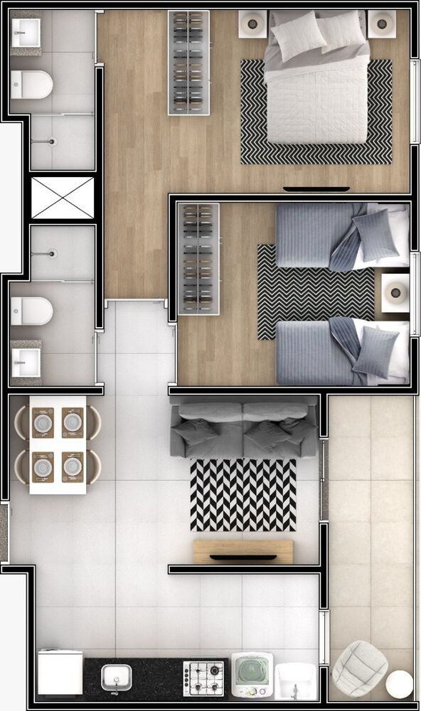 Apartamento, 3 quartos, 80 m² - Foto 22