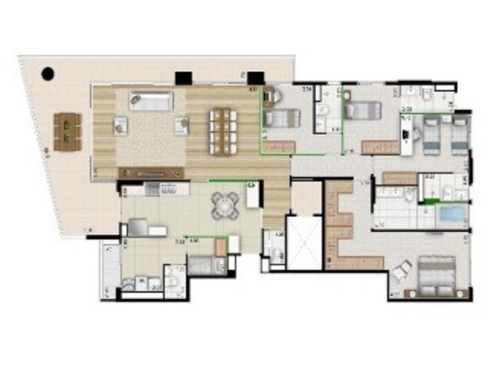 Apartamento, 3 quartos, 219 m² - Foto 17