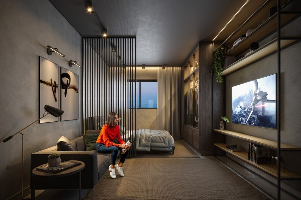 Apartamento à venda com 1 quarto, 70m² - Foto 4