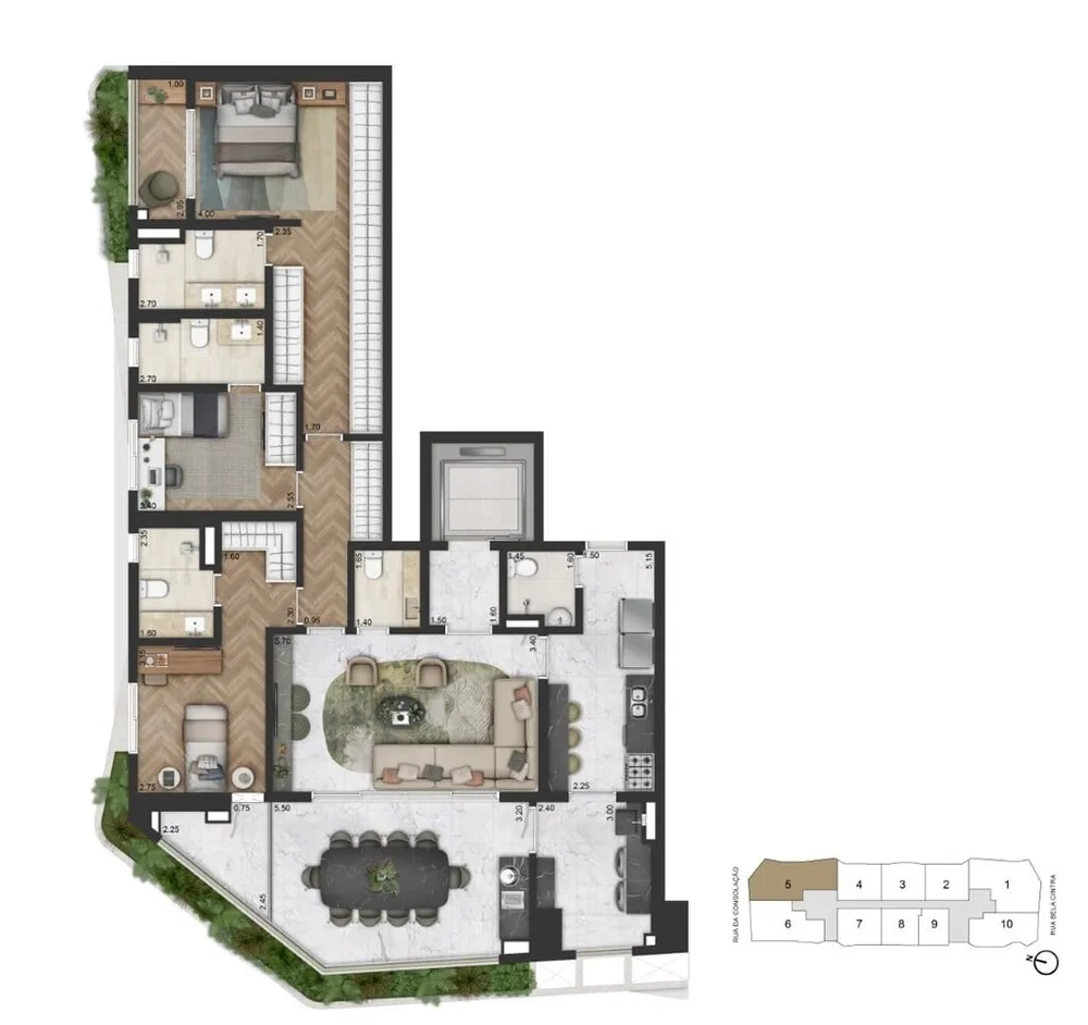 Apartamento, 2 quartos, 102 m² - Foto 15