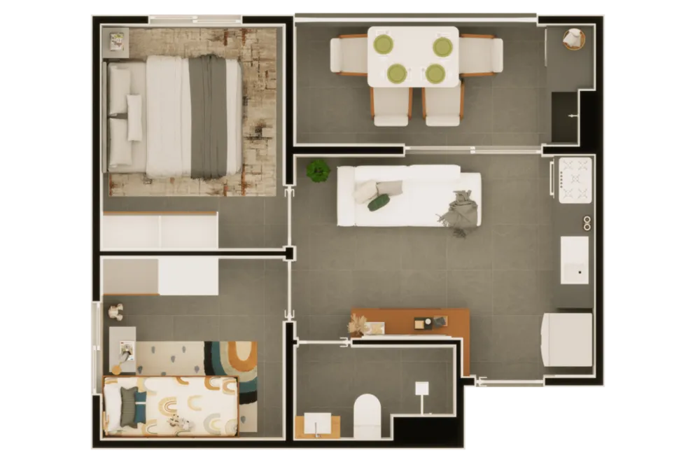 Apartamento, 1 quarto, 28 m² - Foto 7